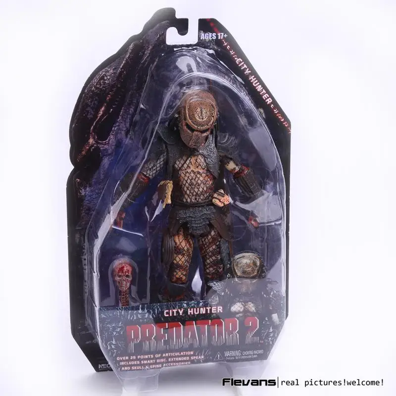 Хищники от компании NECA 2 Vol.7 город Охотник большой красный фальконер хищник ПВХ