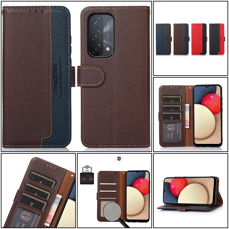 

Wallet Leather Case For OPPO Realme C25 C25C C21 C20 C15 C12 C11 C3i C3 GT V15 V13 V11 V5 V3 Q2I X50 M Pro Flip Shockproof Cover