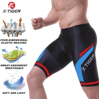 x tiger cycling shorts man women shockproof mtb bicycle shorts summer road bike shorts coolmax 5d padded cycling tights