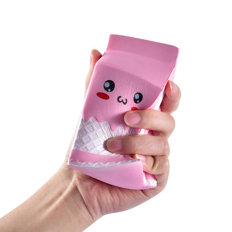 Сжимаемая молочная антистрессовая сжимаемая Игрушка антистресс медленно