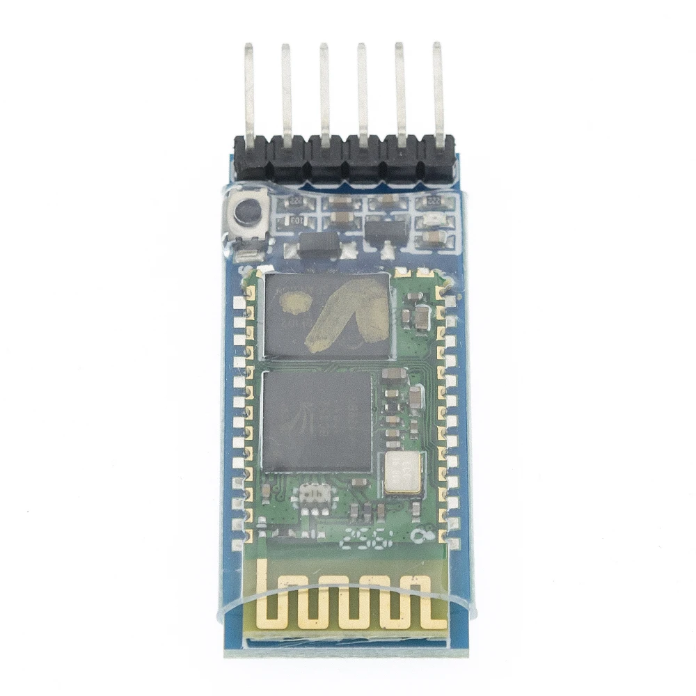 50pcs/LOT HC05 HC-05 HC06 HC-06 JY-MCU anti-reverse integrated Bluetooth serial pass-through module master-slave 6pin - купить по