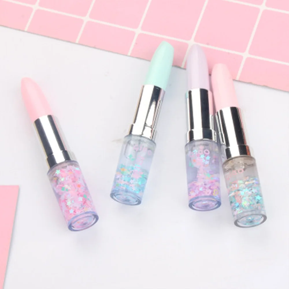 1 шт. ручка помада в виде сыпучего песка|Шариковые ручки| |