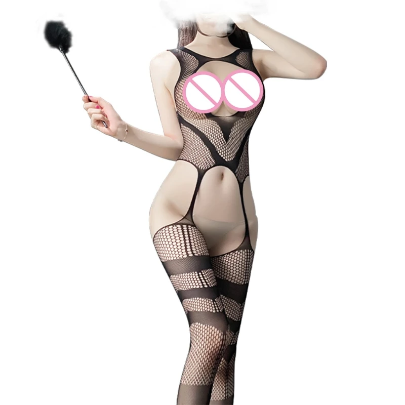 

Открытый Холтер чулки сексуальная форма соблазнительное сексуальное нижнее белье Пижама подтяжки с кисточками интимное боди