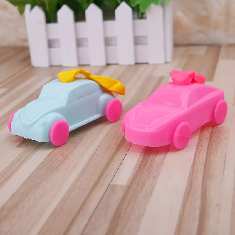 Подарки для детей аэродинамические надувной шар автомобиль DIY инерционная