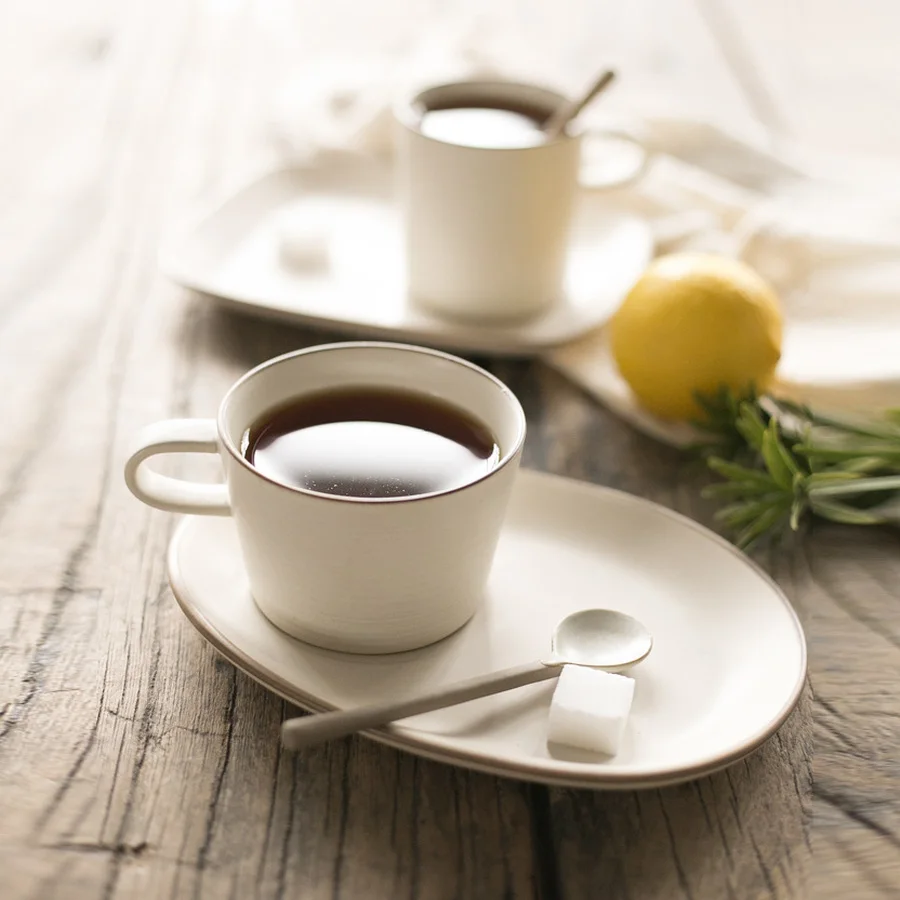 Миниатюрная кофейная чашка блюдца в японском стиле керамические фарфоровые