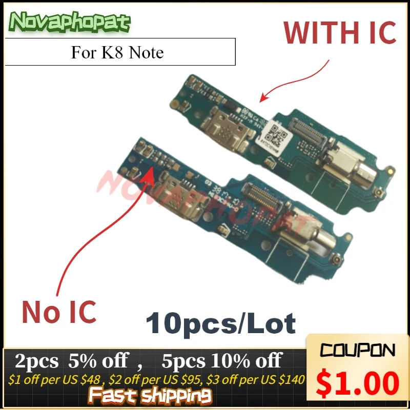 Novaphopat для ZTE Blade V6 X7 D6 Z7 T660 USB док-станция для зарядки порт зарядное устройство разъем гибкий кабель плата вибратор микрофон + отслеживание