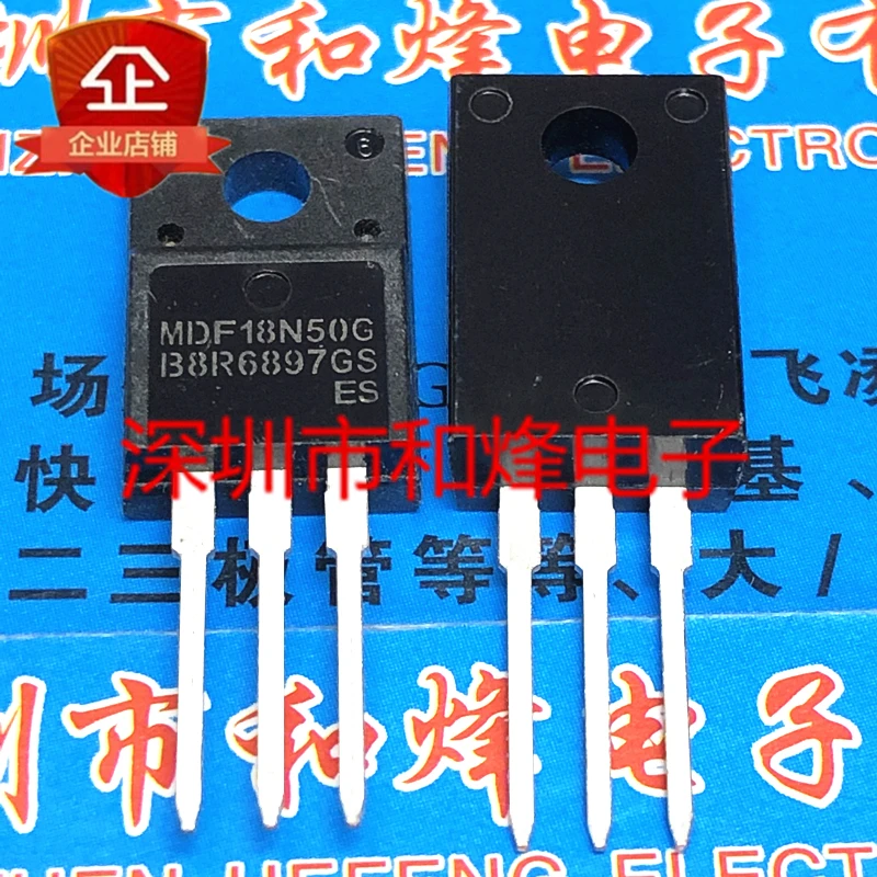 

Original 4PCS/ MDF18N50G TO-220F 500V 18A