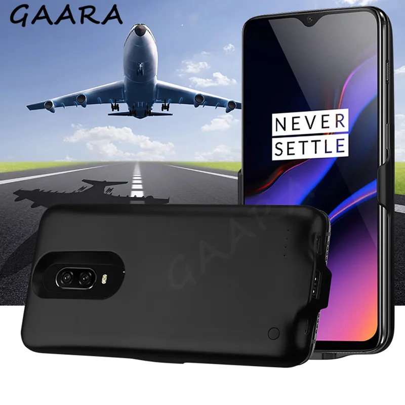 6000mAh 6500mAh Аккумулятор Чехол для Oneplus 6 6T 7 универсальный силиконовый ударопрочный тонкий внешний блок питания чехол для Oneplus 7 Pro