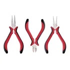 1 шт., инструмент сделай сам для изготовления ювелирных изделий, плоскогубцы, круглогубцы, кусачки для резки проволоки, полировка, красная бронза, углеродистая сталь