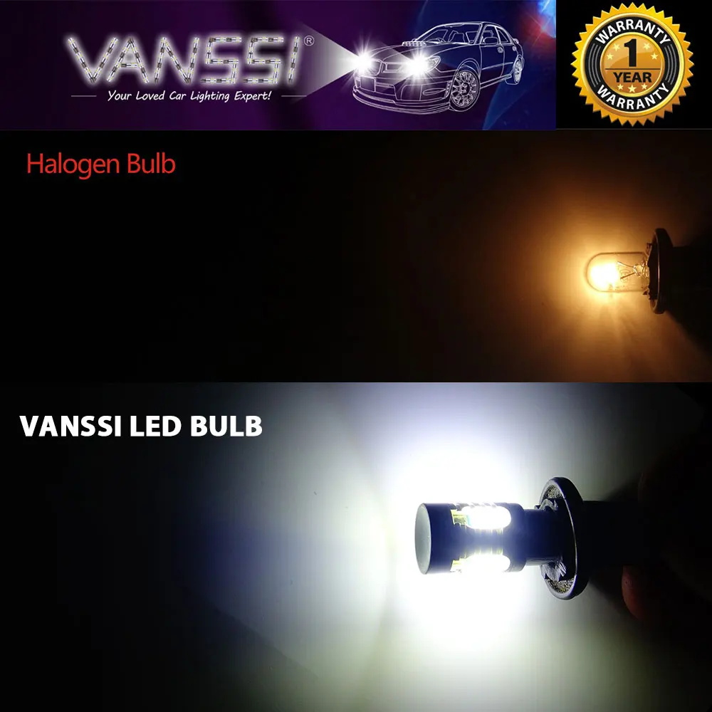VANSSI 2 шт. очень яркий 1000lm T10 W5W 194 T15 912 921 Светодиодный лампочки CANBUS без ошибки 9SMD светодиодный парковки обратный светильник белый 6000K