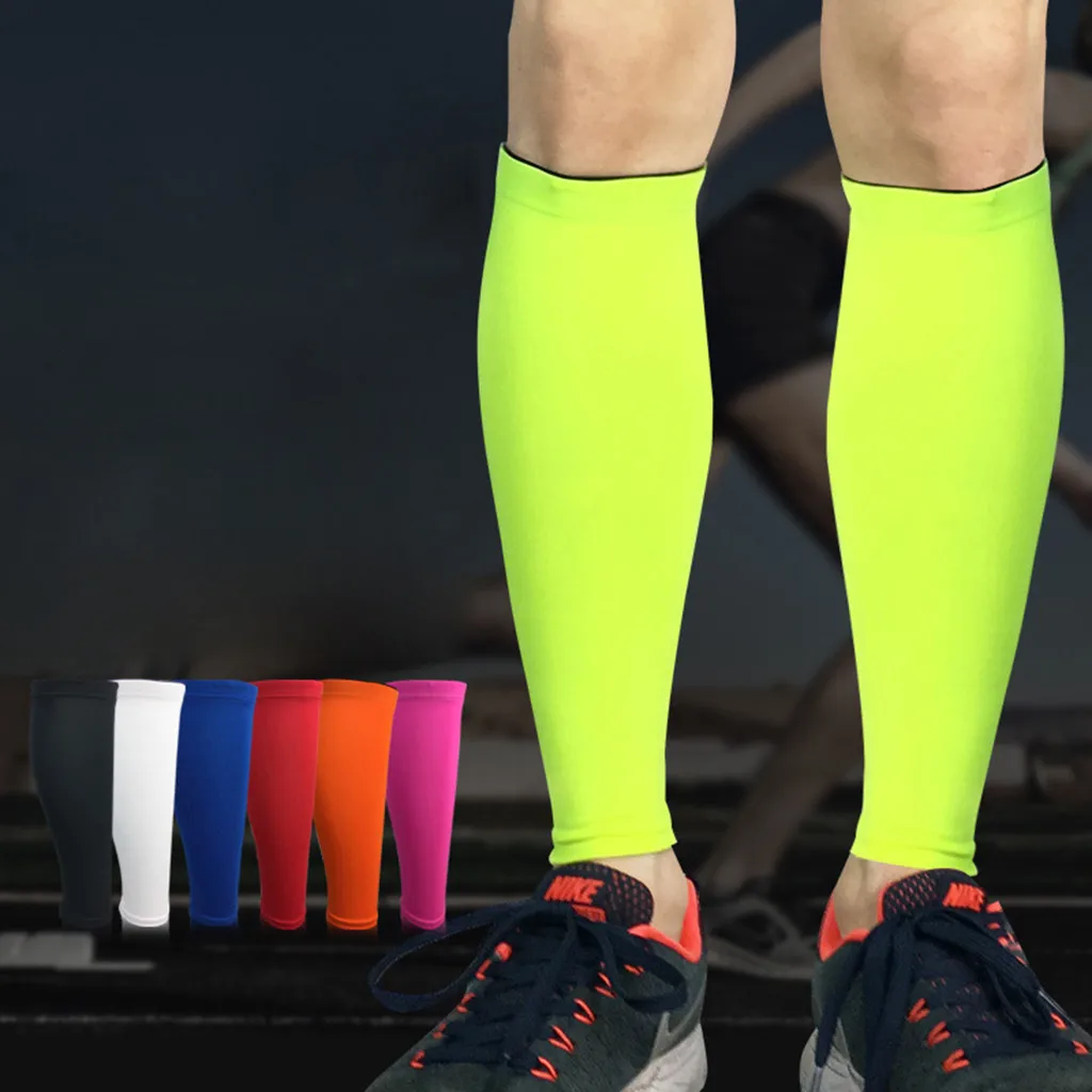 Shin Guard 1pcs Calf Compression Sleeve Leg Performance Support Football Sport Guards Soccer Splint &amp Pain Relief 2019 | Спорт и