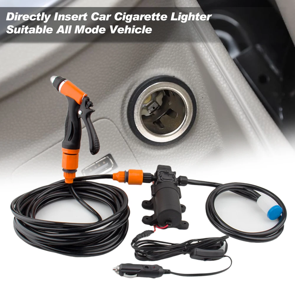 Автомойка 12 В мойка автомобиля пистолет высокого давления очиститель уход за