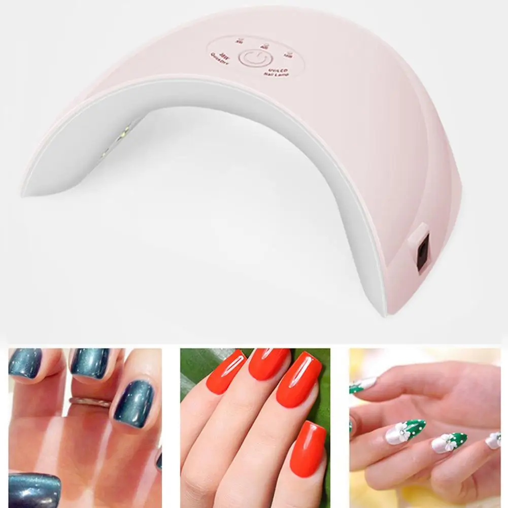 Яркая Гламурная 36 Вт быстросохнущая УФ лампа Светодиодная для маникюра Сушилка