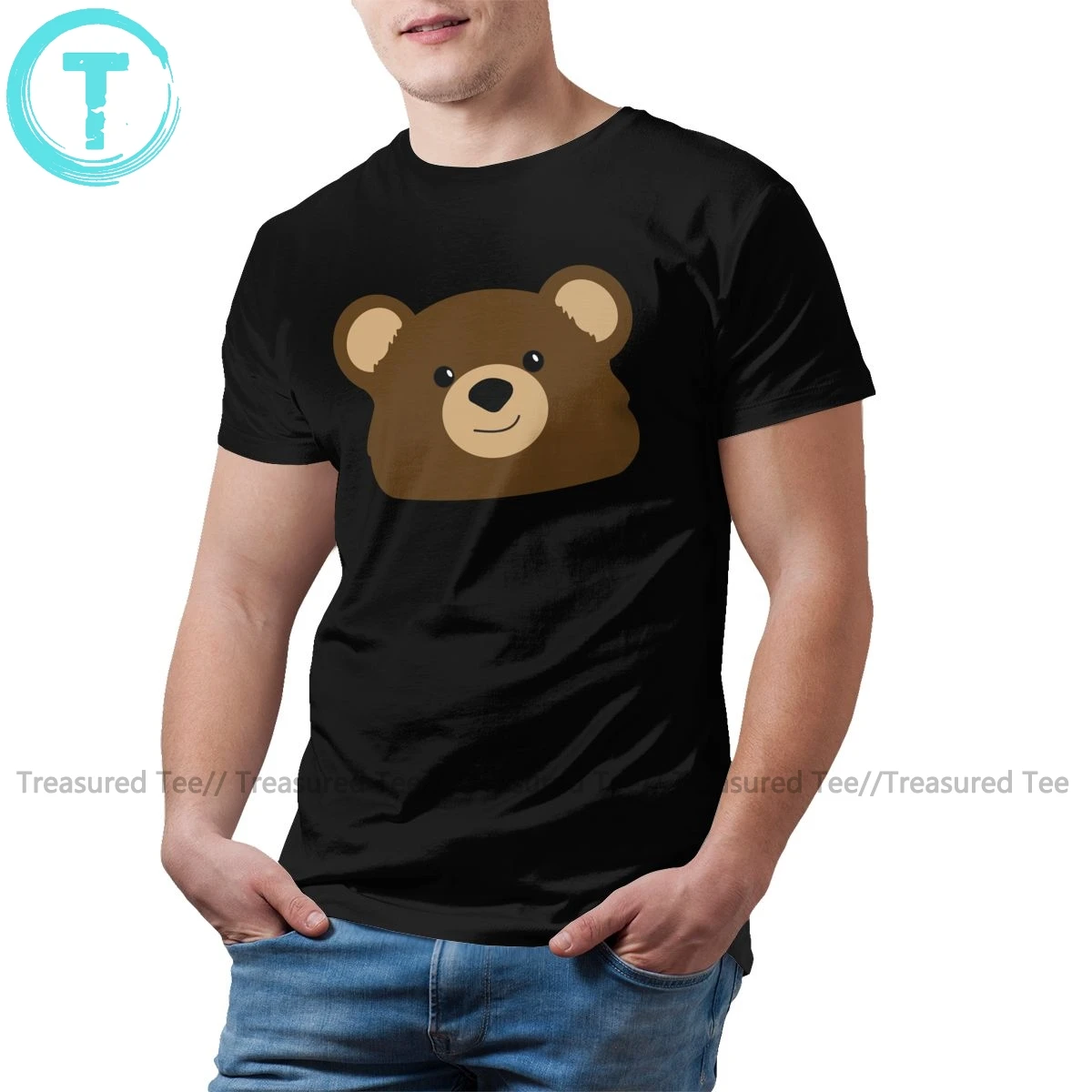 

Teddy Bear T Shirt Teddy Bear Shirt For Baby T-Shirt Men Classic Tee Shirt Cotton Short-Sleeve Tshirt