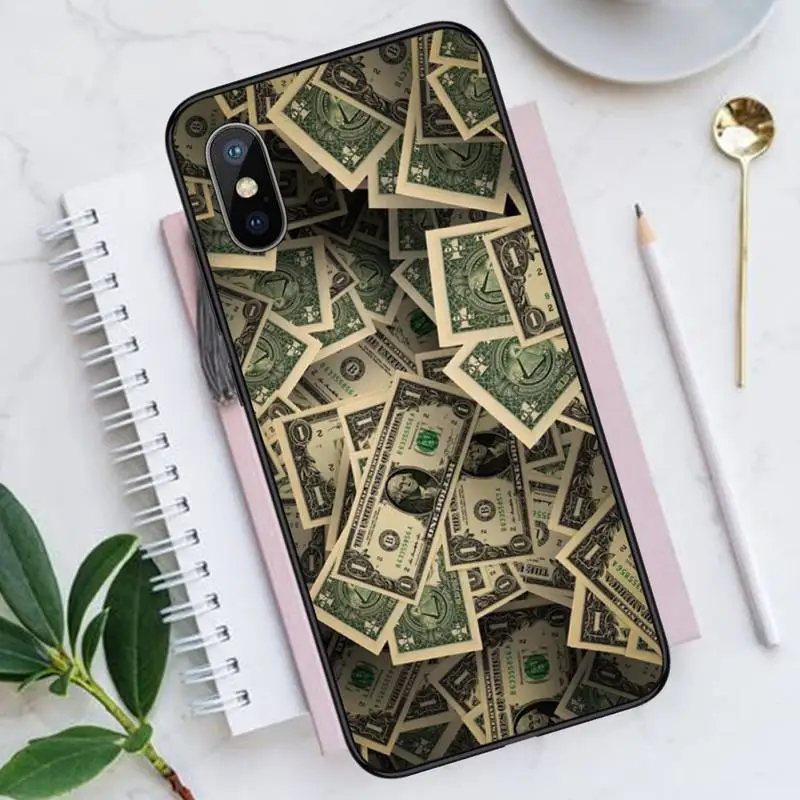 

Money Dollar Rouble Pound Phone Cases for iPhone 11 12 pro XS MAX 8 7 6 6S Plus X 5S SE 2020 XR Luxury brand shell funda coque