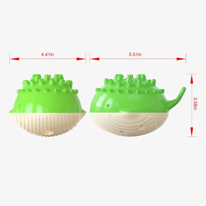 

Dog Treat Ball Toys for Boredom Puppy Training Supplies Funny Floating Ball Interactive Pet Supplies Spray Water Toy