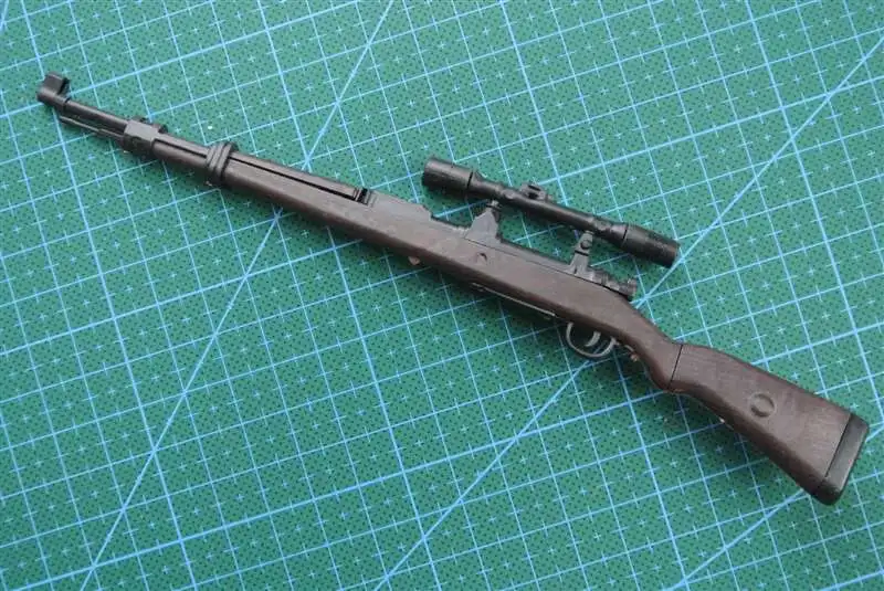 1:6 KAR 98K Mauser винтовка пистолет Модель с покрытием пластик военная модель аксессуары для 1" экшн-фигурки дисплей коллекция