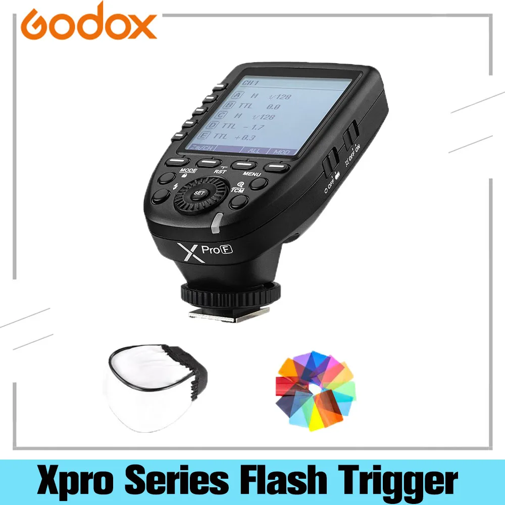 Беспроводной триггер вспышки Godox Xpro серии TTL для камеры 1/8000s HSS преобразователь