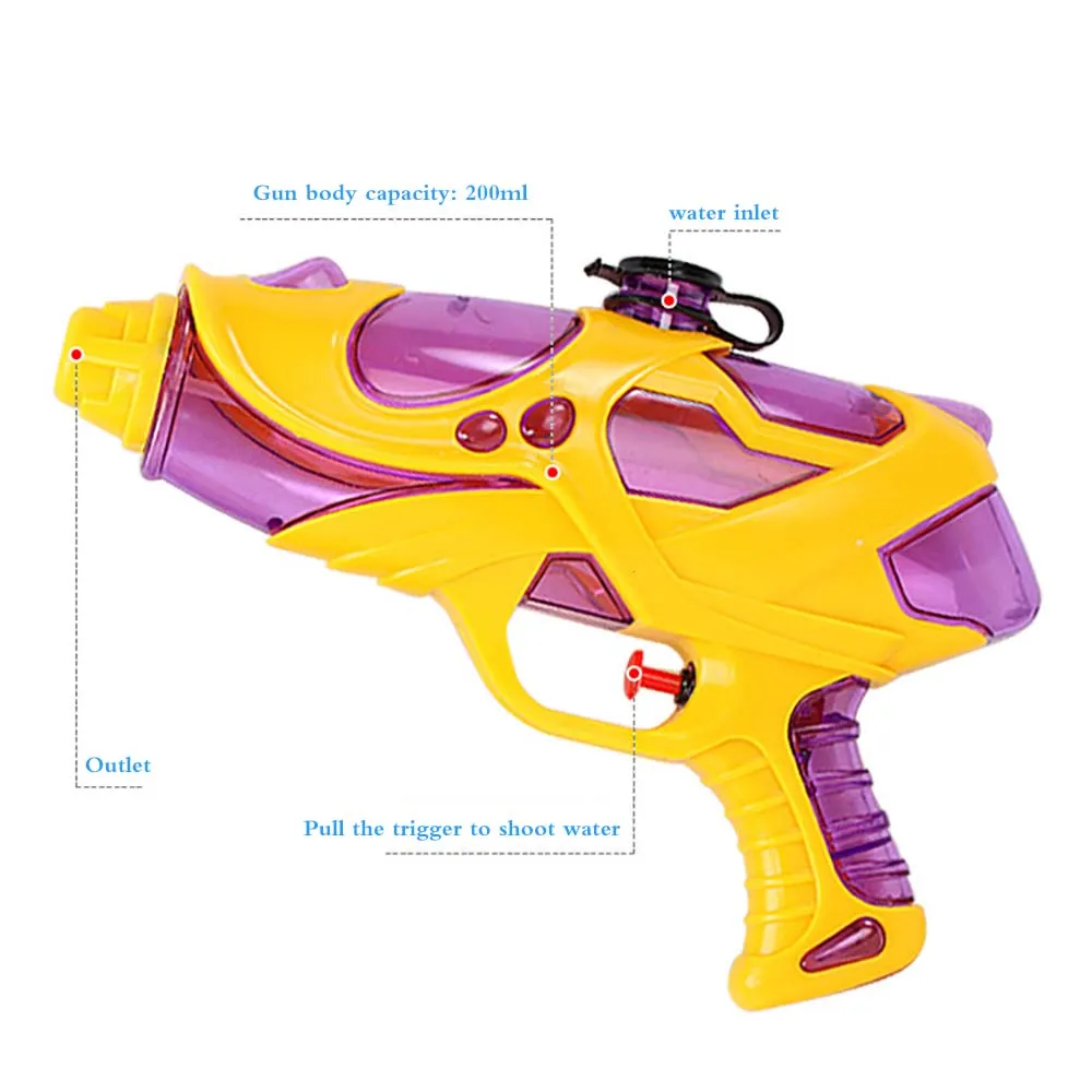 

IKAUOIE Beach Water Gun Toy Water Toy Boy Gift Shooting Gun Kid Bathing Toy Pool Combat Gun Toy Game Water Gun Toy Kid Gift Toy