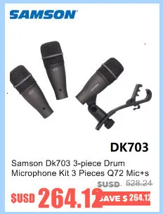 Samson C01u Pro конденсаторный микрофон для мониторинга в реальном времени с студийным монитором наушники Sr950 для вещания музыки записи