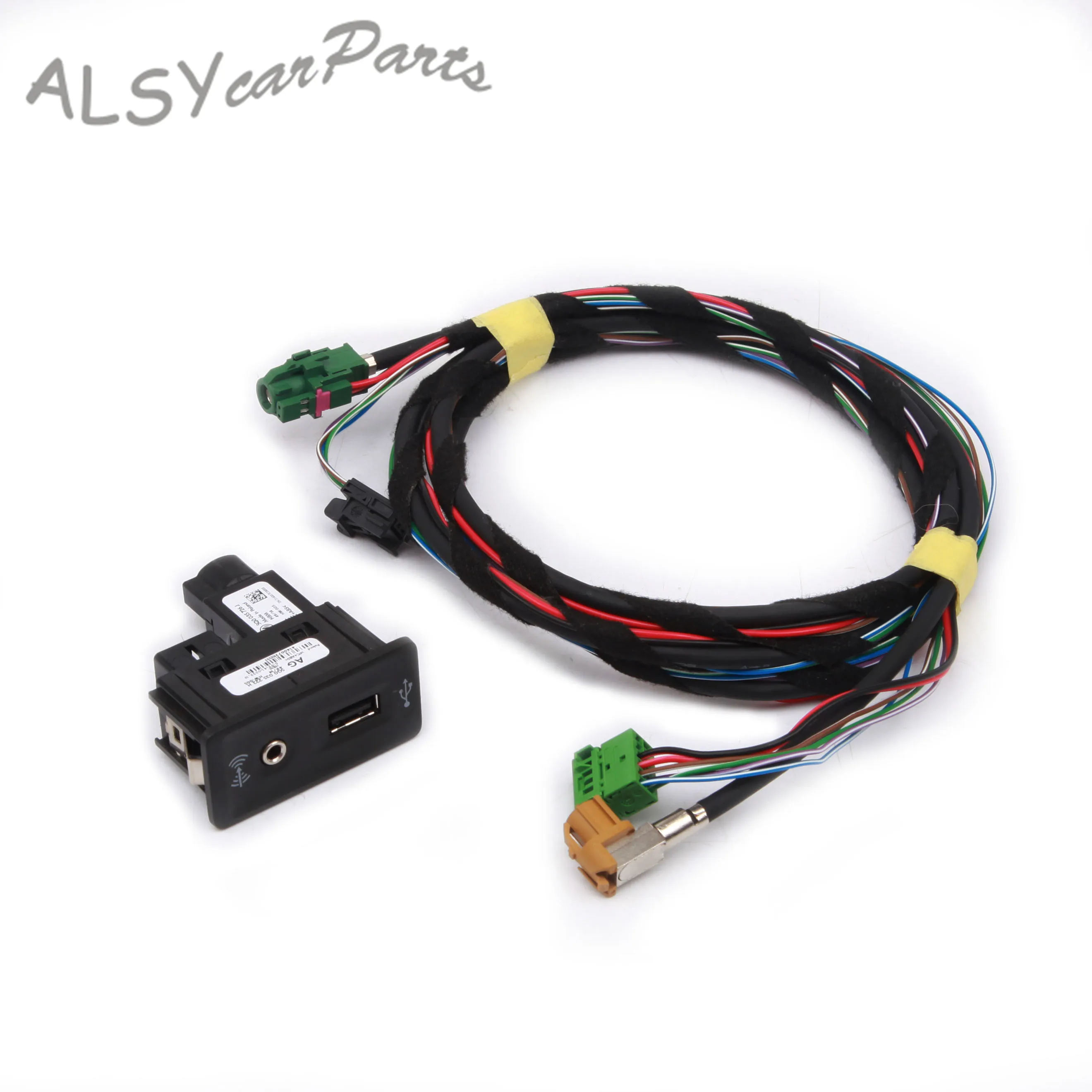 Набор проводов для вилок YMM 5G0 035 222 F USB AMI VW Golf 7 MkII 5G0035222H 5Q0 726 E|Переключатели и