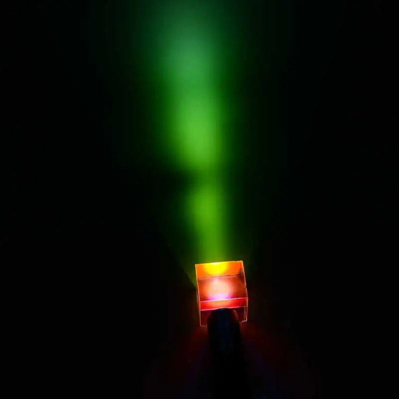 4 шт. DIY дефектная X-кубическая Призма крест дихроическая Призма RGB Combiner сплиттер для вечерние украшения дома