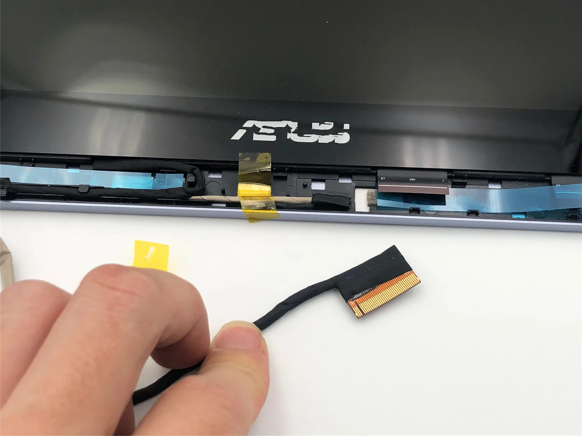 Asus ноутбук экран TP412Fa TP412ua TP412fa TP412f TP412u Lcd 1920*1080 Fhd сенсорный