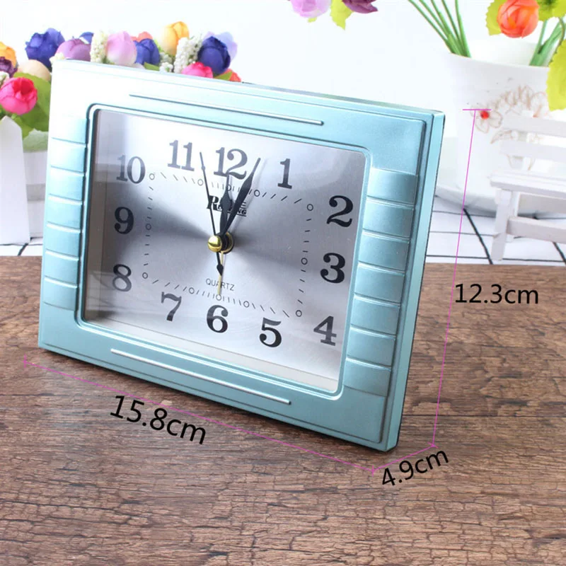Электронные часы-будильник в стиле ретро креативные кварцевые настольные часы с