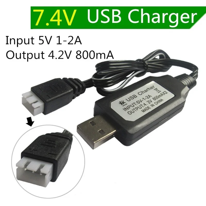 7 4v lipo battery usb charging units for rc uav fpv drone spare parts 7 4 v battery charger rc racing drone diy accessories free global shipping