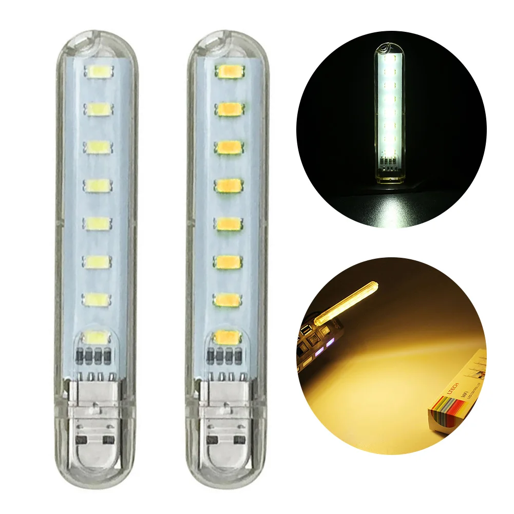 

USB LED Lamp For Computer Night Light Small Lighting Energy Saving Mobile Power Mini Notebook Night Lamp Accessories