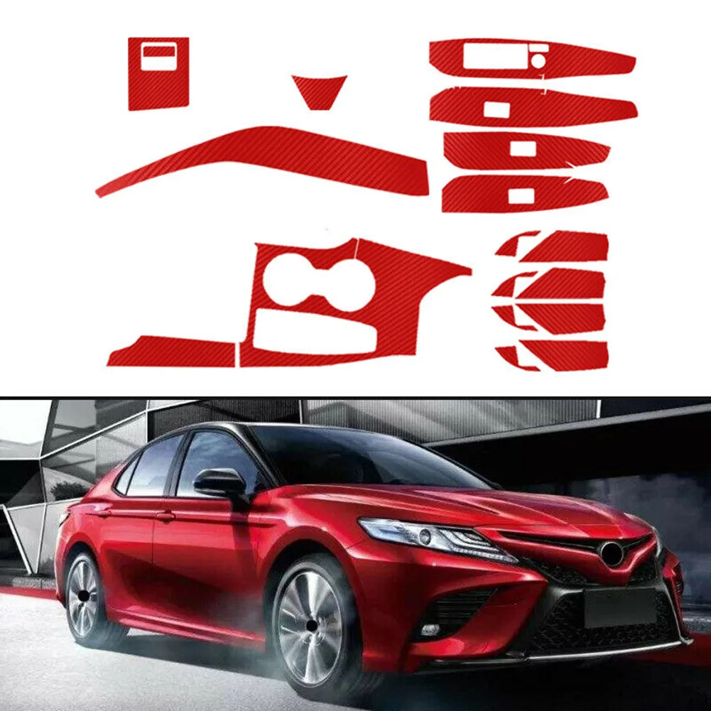 

Car Decoration Stickers For Toyota Camry 2018-20 Interior Red Sticker Hot Sale