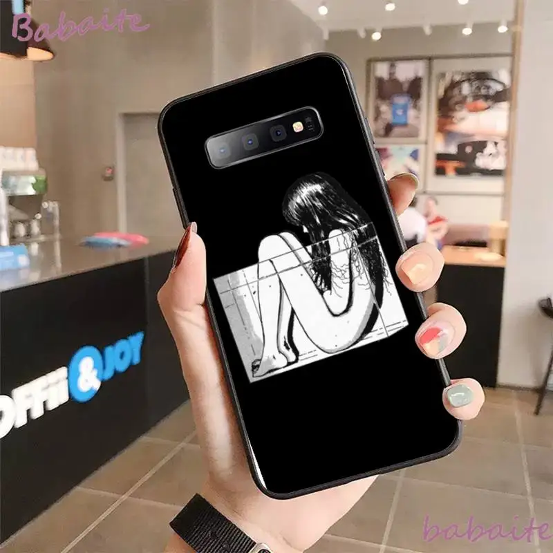 

Babaite Japanese horror comic Tomie Shell Phone Case for Samsung GALAXY S6 Edge S7 S7 plus s20 s10 s20 ultra s10plus Edge S8 S9