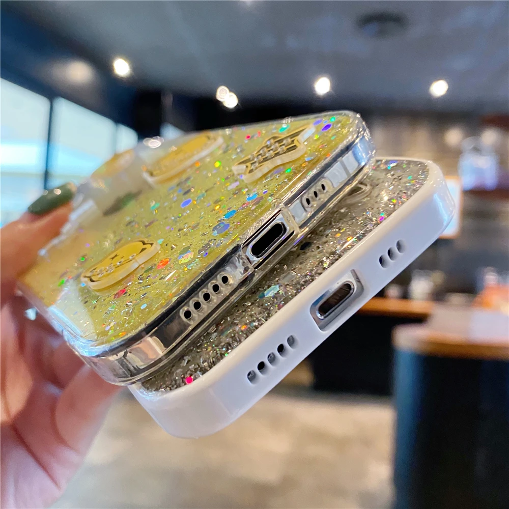 glitter planet phone case for xiaomi mi poco x3 pro x3 nfc 11 lite redmi note 10 9 8 pro camera protection soft silicon cover free global shipping
