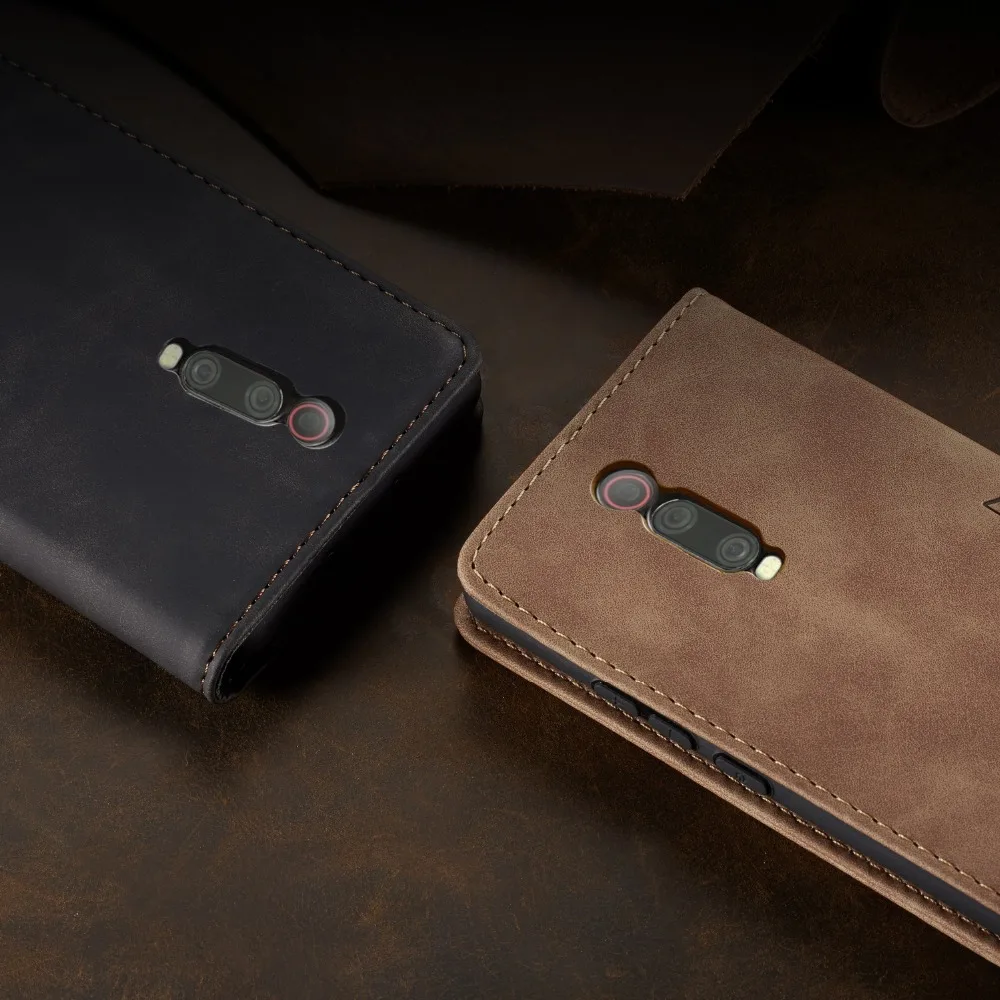 Матовый Магнитный флип-чехол для Xiaomi mi 9 T 9 T mi 9 Pro, чехол-кошелек, деловой кожаный чехол-книжка для Xiao mi Red mi K20 K 20 Pro, чехол