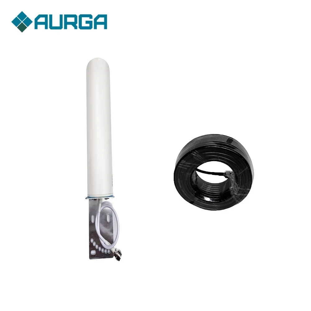 

800-2700mhz Antenna for Cell Phone Signal Booster Repeater Amplifier 3G 4G CDMA GSM DCS cable and outdoor antenna