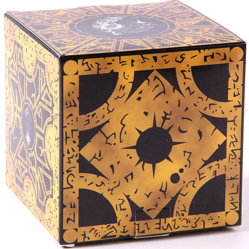 Фильм ужасов Hellraiser Puzzle Box жалование конфигурации ПВХ фигурка Коллекционная модель игрушки