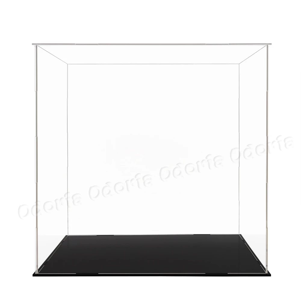 Кубический акриловый чехол Odoria 30x30x30 см прозрачная коробка из плексигласа