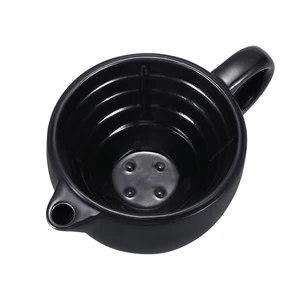 Бритва, кружка для бритья, заполненная горячей водой, сохраняет пену, теплая чаша большого размера, ручная работа