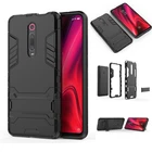 Противоударный жесткий чехол для телефона Xiaomi Redmi K20 Pro, гибридный армированный чехол-подставка из ТПУ и поликарбоната, прочная задняя крышка для Xiaomi 9T Pro Mi 9SE, чехлы