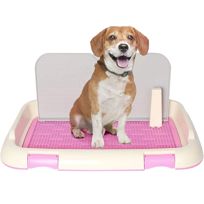 Pet Training Pad Large Size Dog Training Toilet Indoor Potty Tray for Large Dog Pet Pee Pad Holder 26.5”x18”x1.6”
