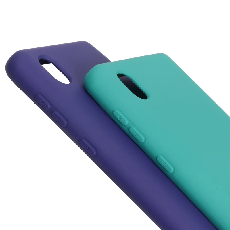 ZTE BLADE A3 A5 A7 2020 оригинальная Женская шелковистая Противоударная Защитная крышка