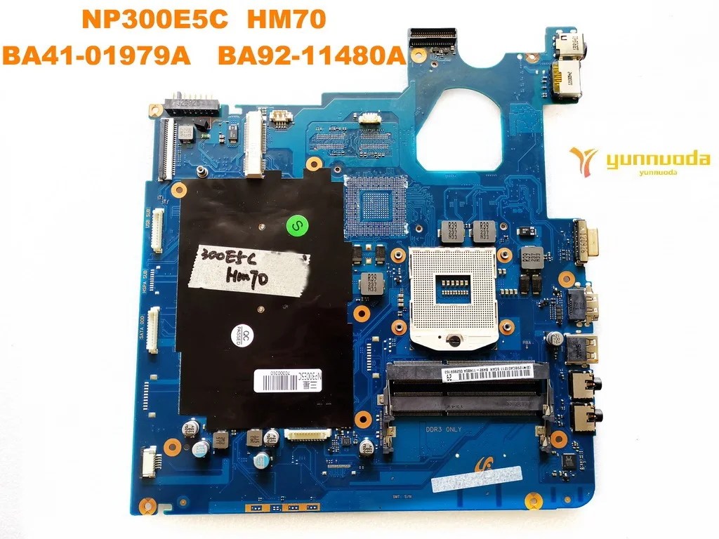 Оригинальная материнская плата для ноутбука samsung NP300E5C NP300E5C HM70 BA41-01979A BA92-11480A протестирована