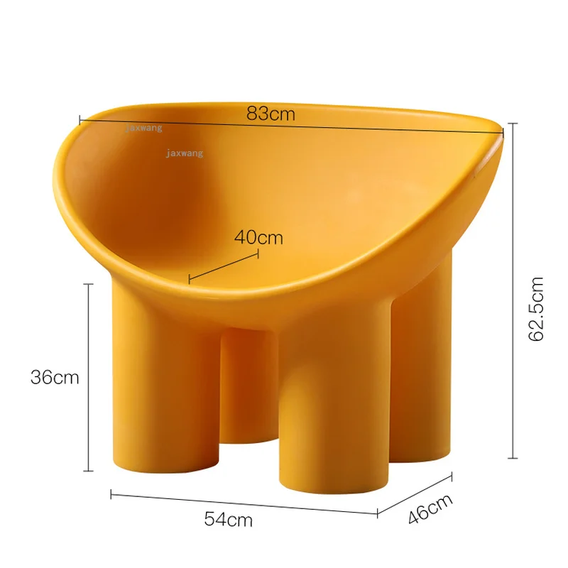Nordic Designer Living Room Furniture Leisure Single Sofas Bedroom Balcony Lazy Backrest Sofa Small Apartment Dormitory Chairs | Мебель