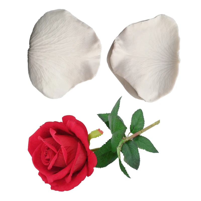 Новый лепесток розы Veiner силиконовая форма помадка для украшения торта