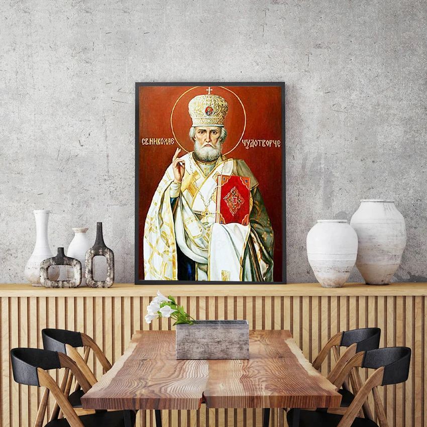 

5D Diy Religious Art Decoration The Buddha's Doctrine Painting Square Diamond Round Diamond Customizable Wall Art Decor