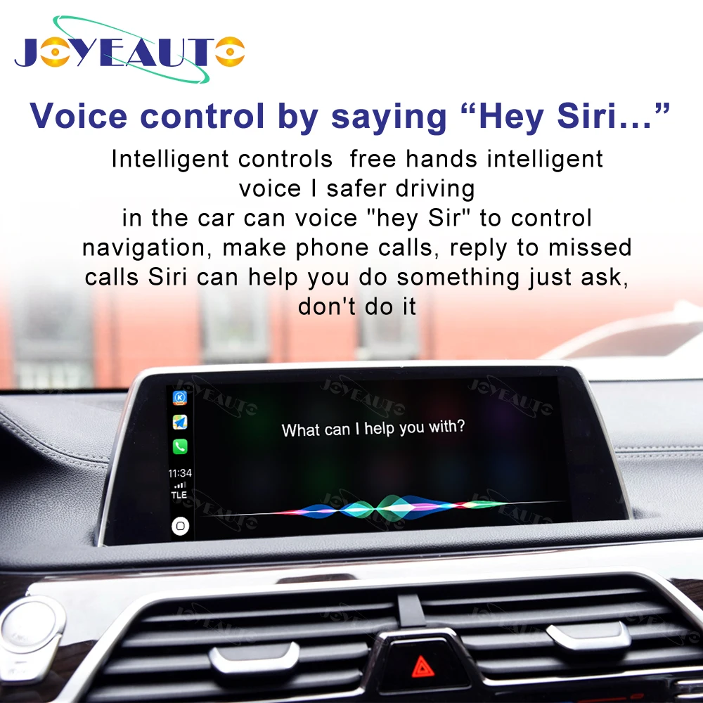 

JoyeAuto Wireless Apple Carplay For BMW 1 Series F40 F20 E87 E81 E82 E88 2008 - 2019 Android Auto Mirror Link Car Play Module