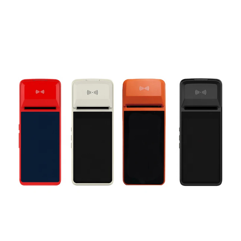 POS системный терминал Android КПК телефон с Wifi 4G термальный Bluetooth принтер 58 мм 1D 2D считыватель штрих-кодов qr-кодов бесплатное приложение Loyverse M2