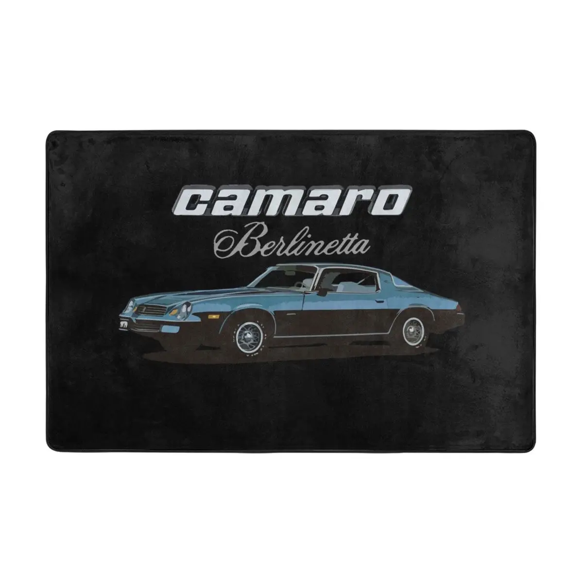 

Придверный коврик Camaro Berlinetta Coupe, коврик, ковер из полиэстера, нескользящий напольный декор для ванной, кухни, спальни, 60*90