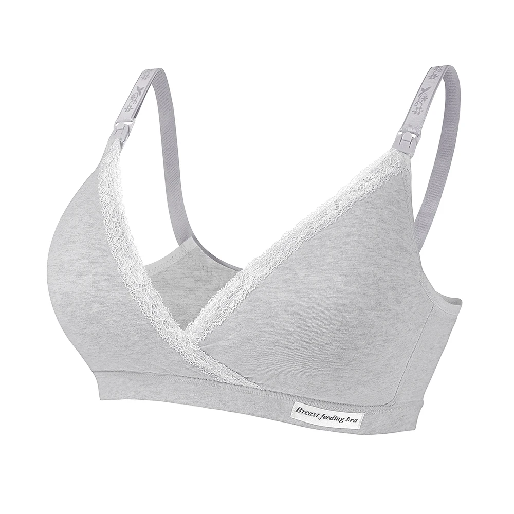 Женское нижнее белье хлопковый Комплект бюстгальтеров для беременных и