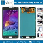 ЖК-дисплей Super AMOLED 5,7 дюйма для SAMSUNG Galaxy Note 4 N910A N910F N910H, ЖК-дисплей с сенсорным экраном для Samsung Note4, с защитой от ожогов